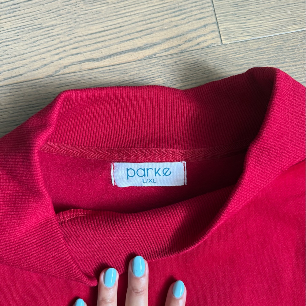 Parke Red Logo Mockneck - Picture 5 of 6
